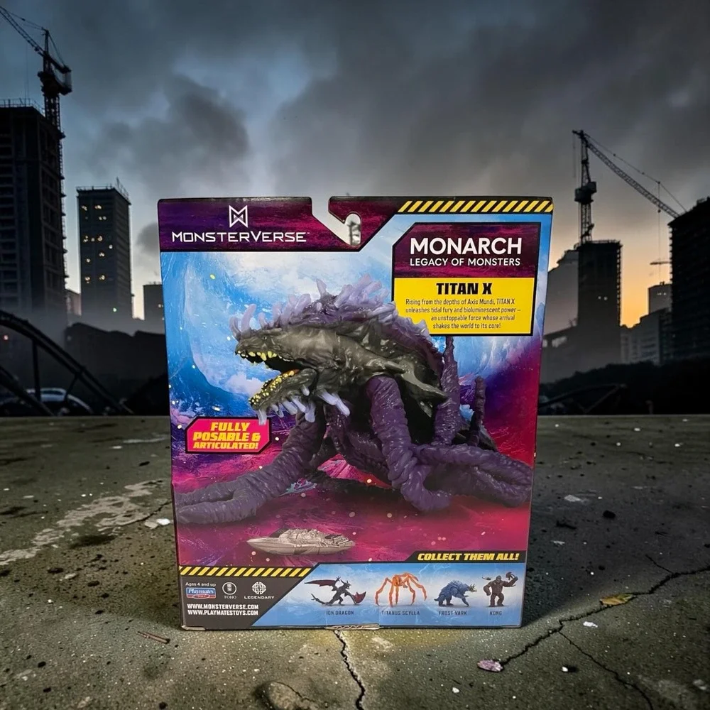 Playmates Toys Monarch Legacy Of Monsters 2026 TITAN X MONSTERVERSE Godzilla